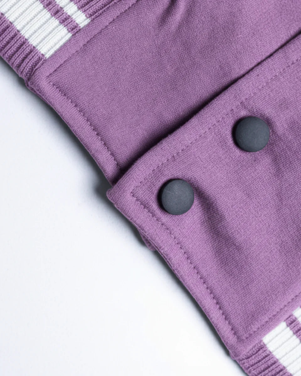 DropoutShop Men’s Varsity Jacket – Warm Stylish Winter Wear