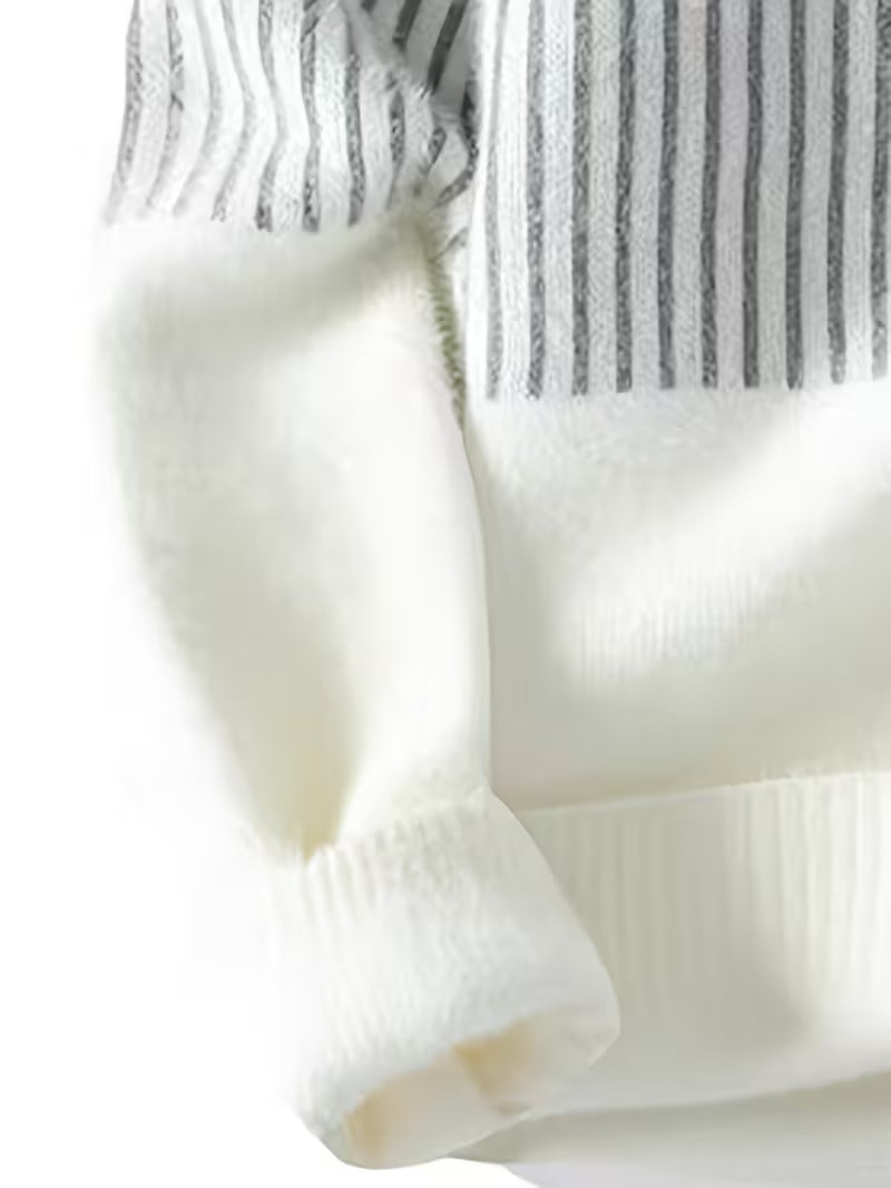 Dropout Men’s Gradient Stripe Knit Sweater T-Shirt