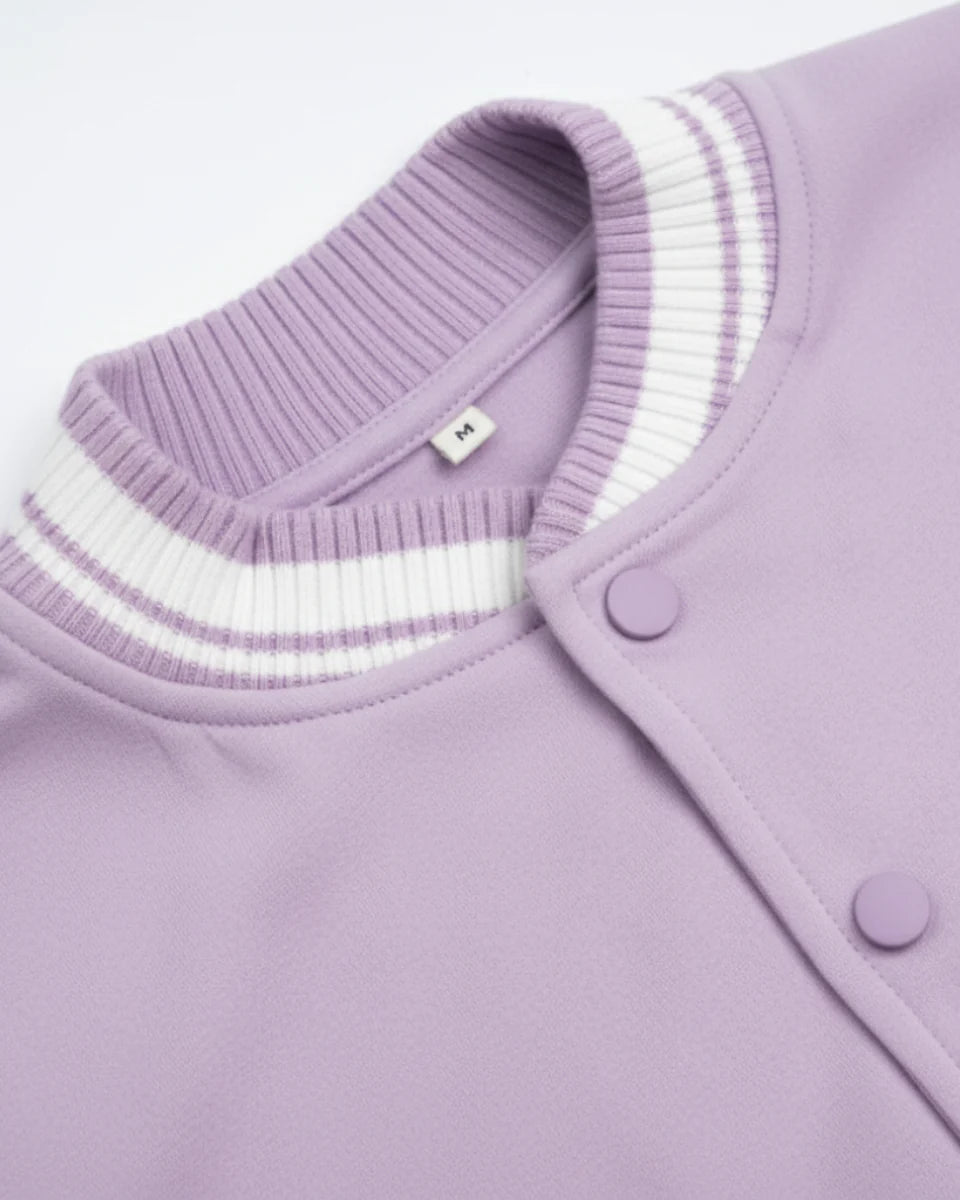 DropoutShop Men’s Varsity Jacket – Warm Stylish Winter Wear