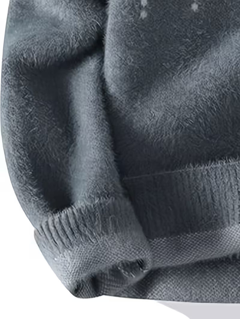 Dropout Men’s Frost Gradient Winter Knit Sweater T-Shirt