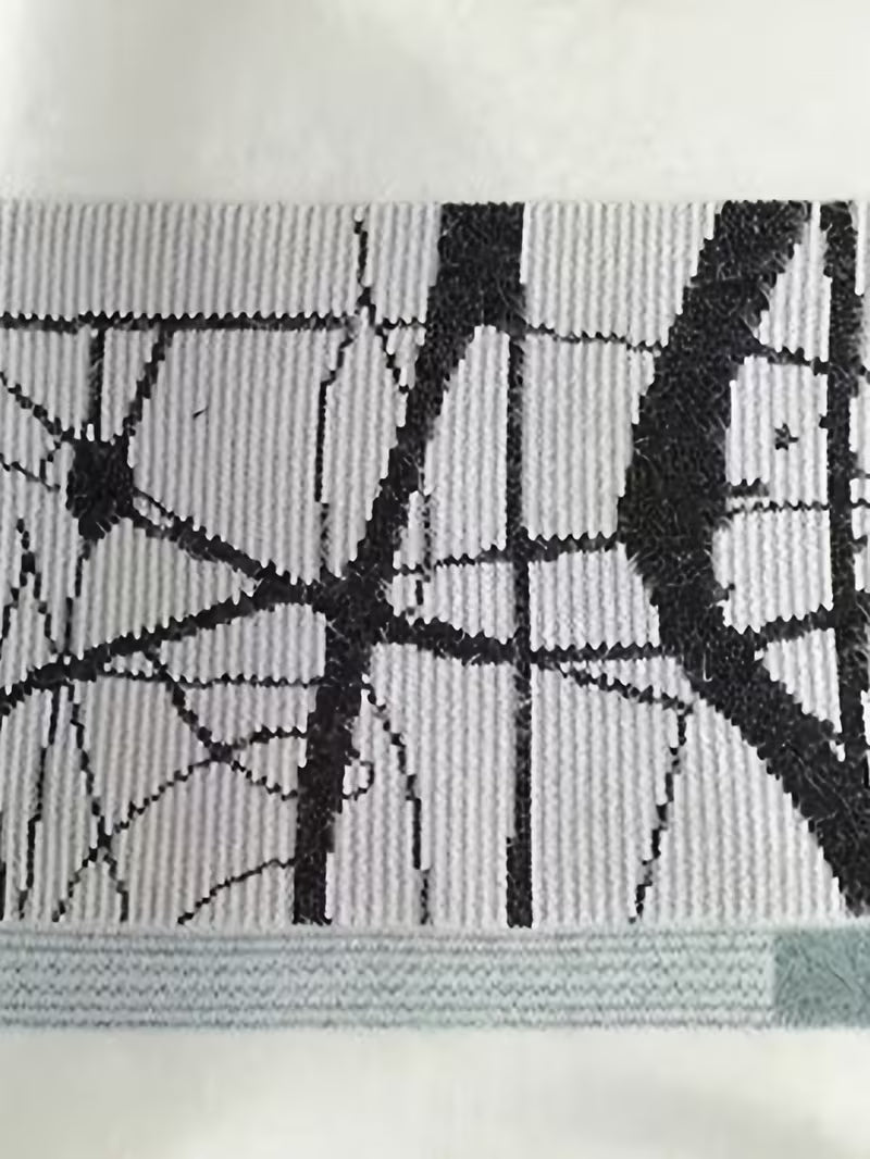 Dropout Men’s Abstract Line Art Knit Sweater T-Shirt