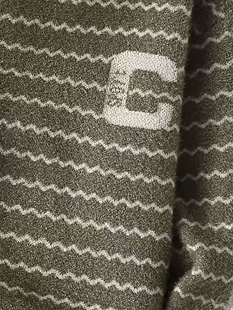 Dropout Men’s Zigzag Pattern Knit Sweater T-Shirt