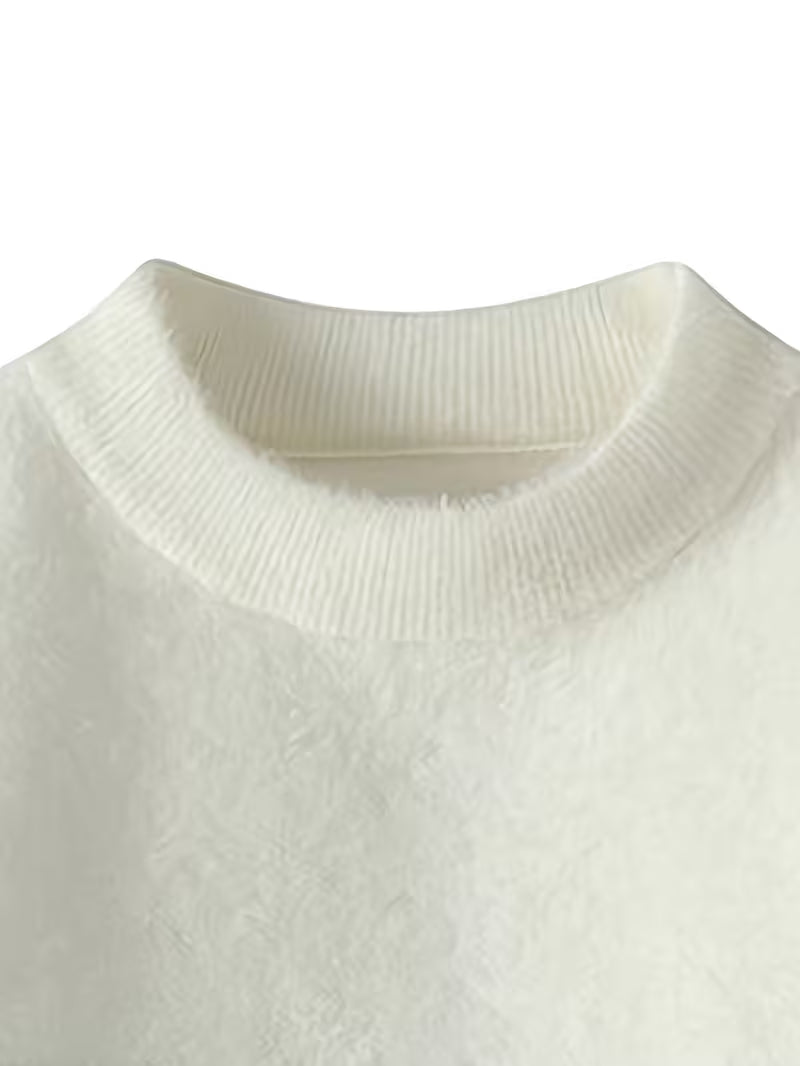 Dropout Men’s Frost Gradient Winter Knit Sweater T-Shirt