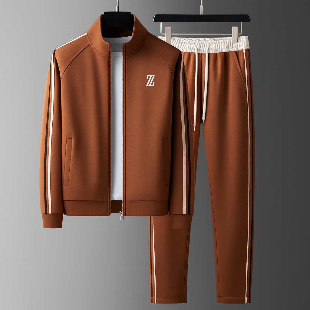 DropoutShop Men’s Premium Winter Co-Ord Set – Stylish Warm Tracksuit