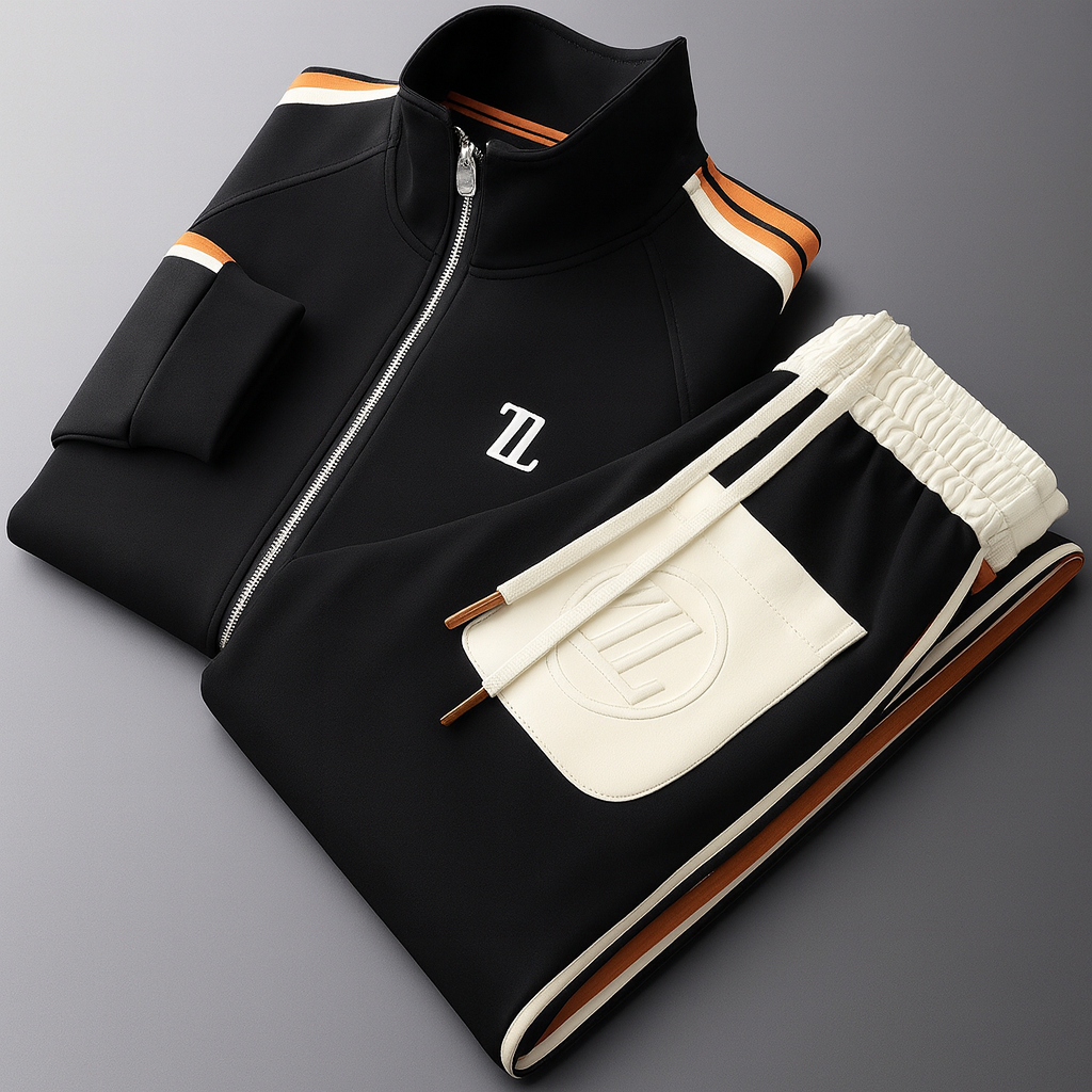 DropoutShop Men’s Premium Winter Co-Ord Set – Stylish Warm Tracksuit