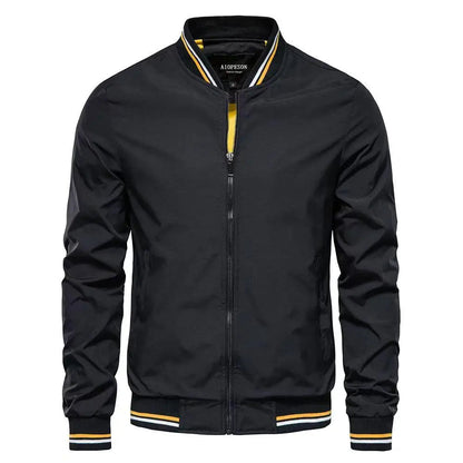 DropoutShop Men’s Classic Bomber Jacket – Warm Stylish Winter Wear