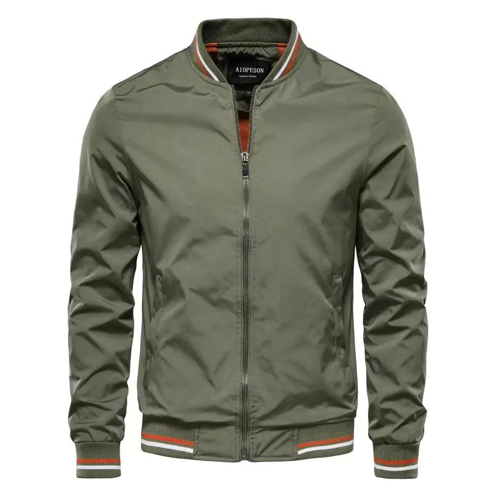 DropoutShop Men’s Classic Bomber Jacket – Warm Stylish Winter Wear