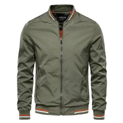 DropoutShop Men’s Classic Bomber Jacket – Warm Stylish Winter Wear
