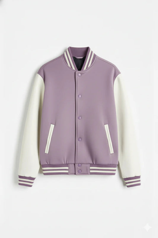 DropoutShop Men’s Varsity Jacket – Warm Stylish Winter Wear